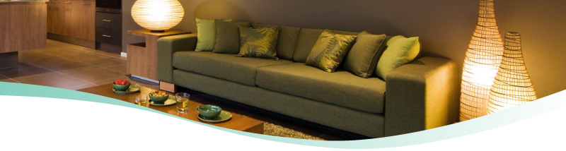 couch and living room